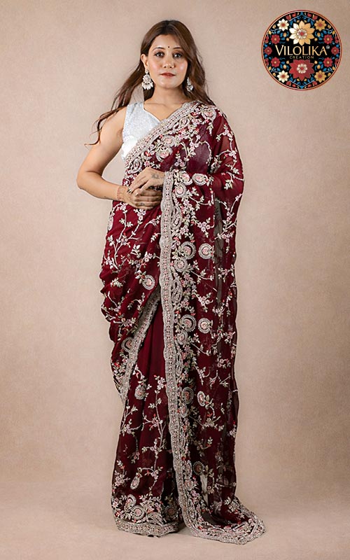 Satin Saree Manufacturers