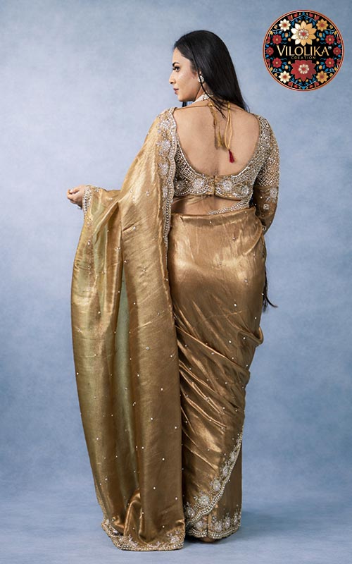 Pure Tissue Saree Manufacturers
