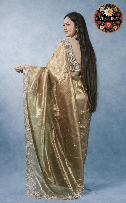 Pure Tissue Saree Manufacturers