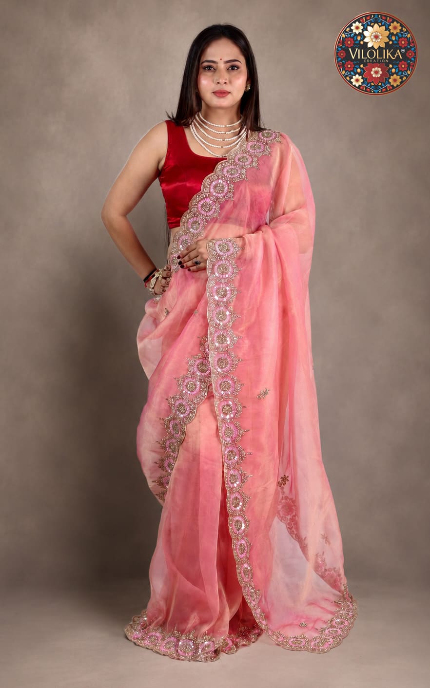 Premium Tissue Saree
