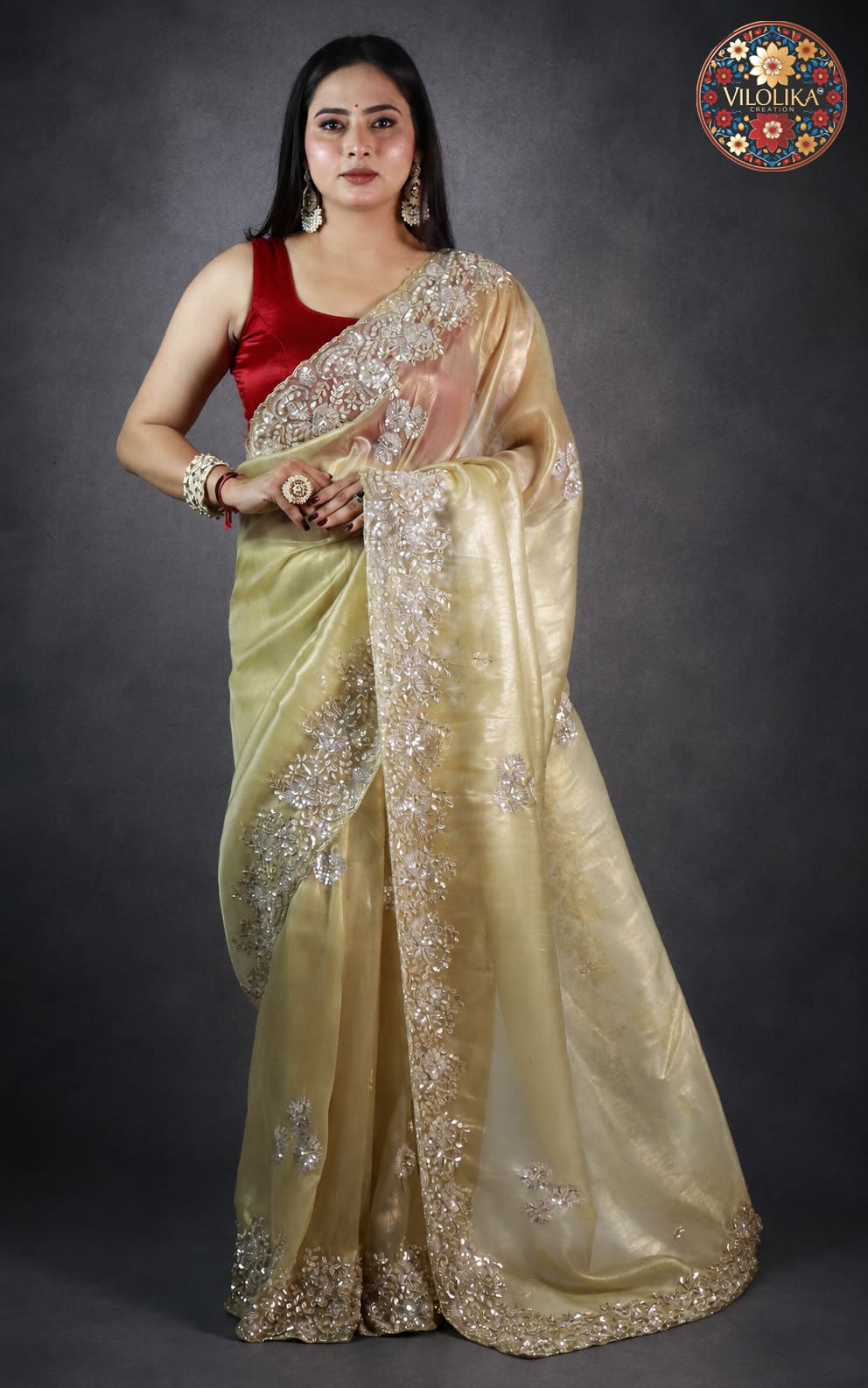 Pure Tissue Saree